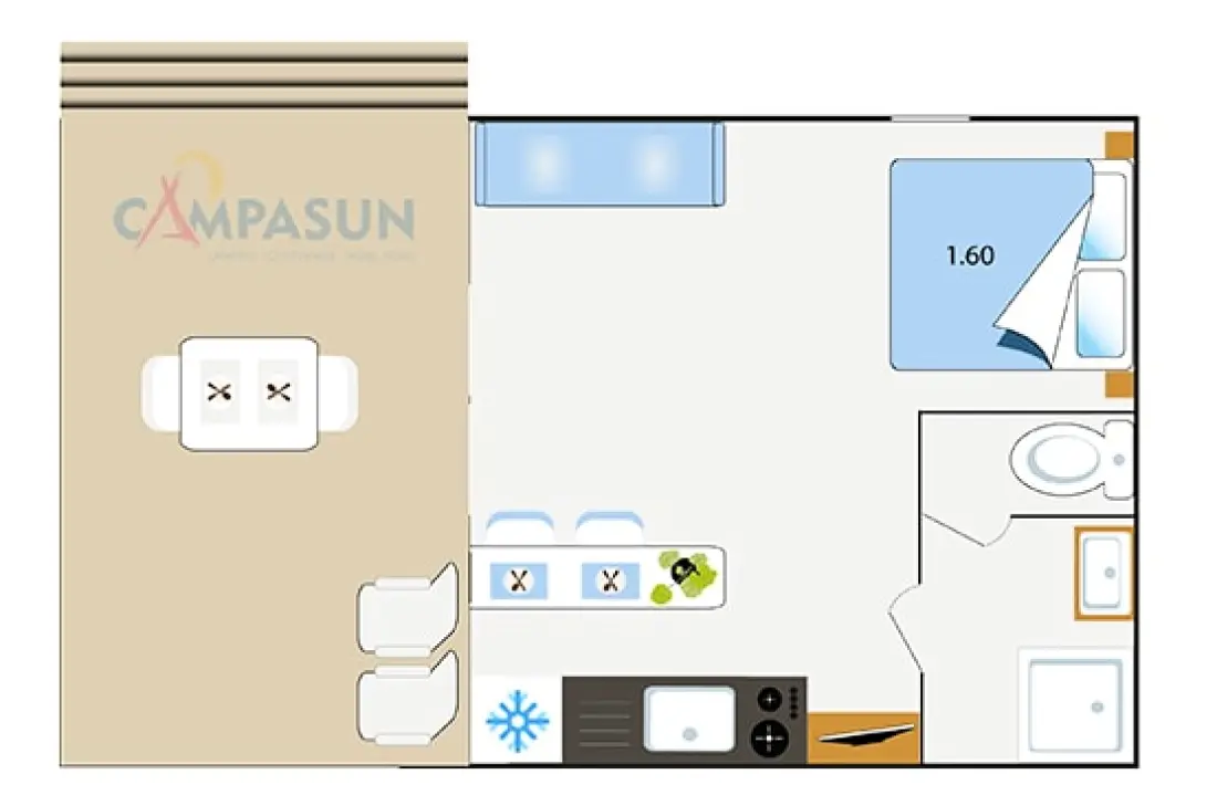 Camping Campasun Mas de Pierredon 5 Sterren★★★★★