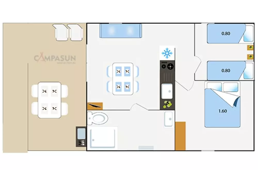 Camping Mas de Pierredon Nie, nie.