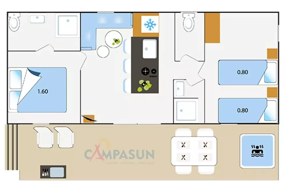 Camping Mas de Pierredon Nie, nie.