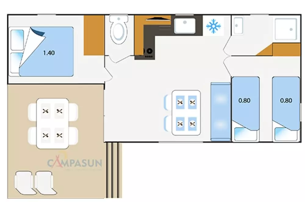 Camping Mas de Pierredon Nie, nie.