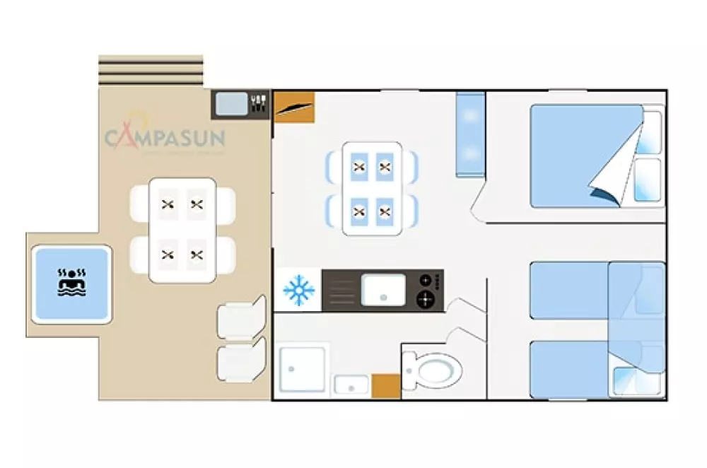 Camping Mas de Pierredon Nie, nie.