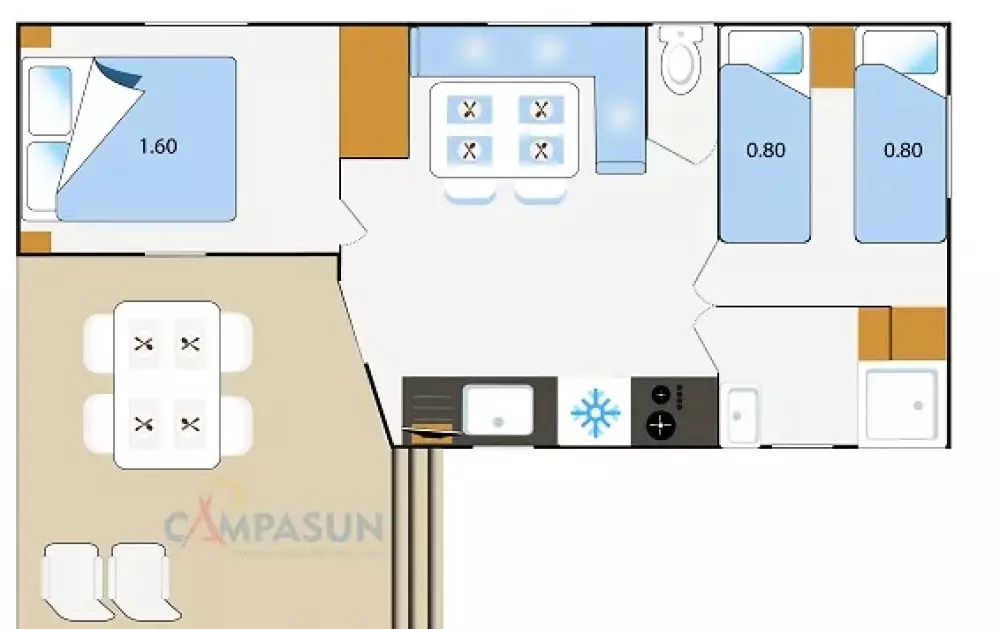 Camping Mas de Pierredon Nie, nie.