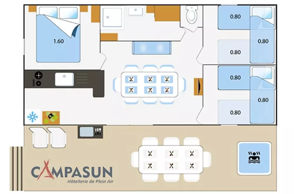 Camping Mas de Pierredon Nie, nie.