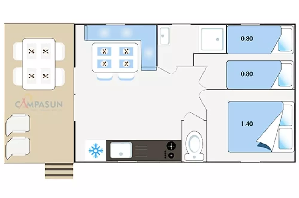 Camping Mas de Pierredon Nie, nie.