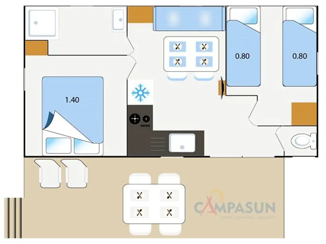Campasun Camping Parc Mogador 5 Sterren★★★★★