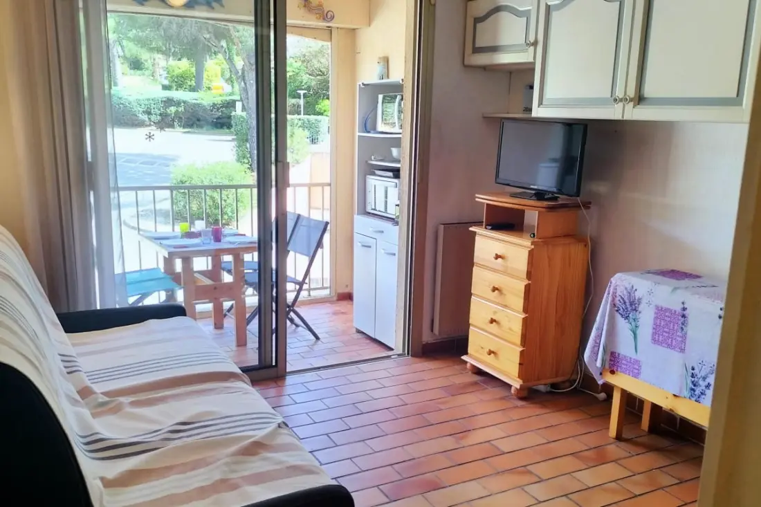 Studio 4 Pers Avec Piscine à 150m Mer