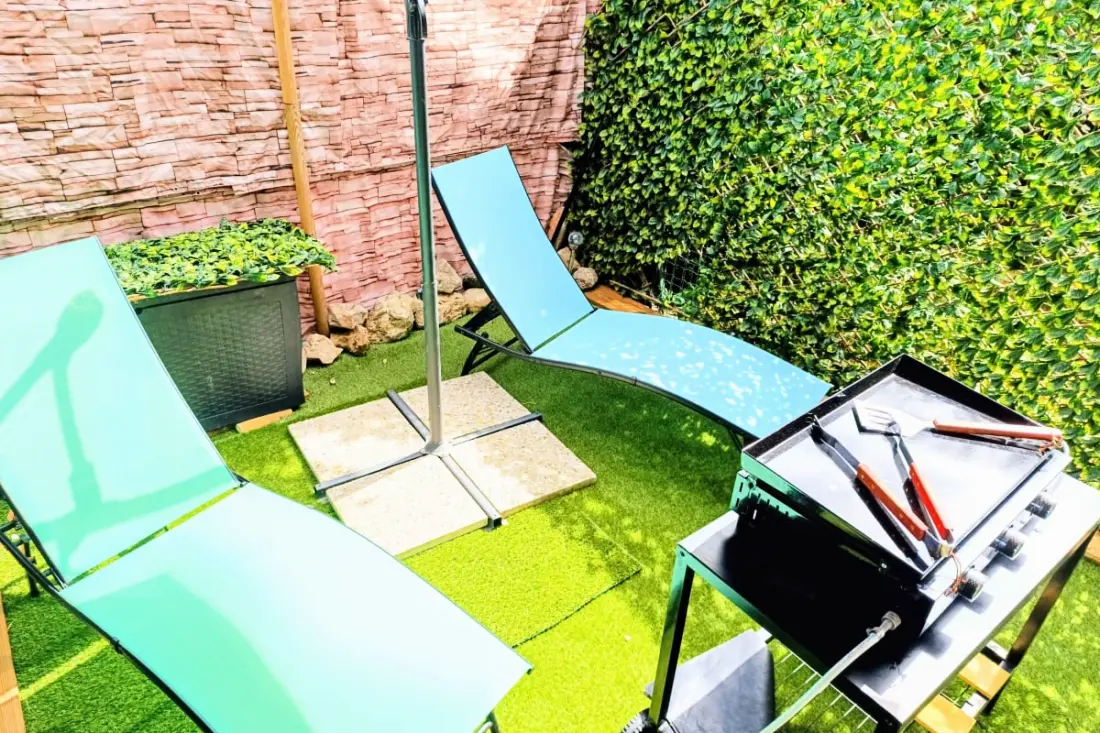 Goed uitgeruste studio met terras in Sanary-sur-mer