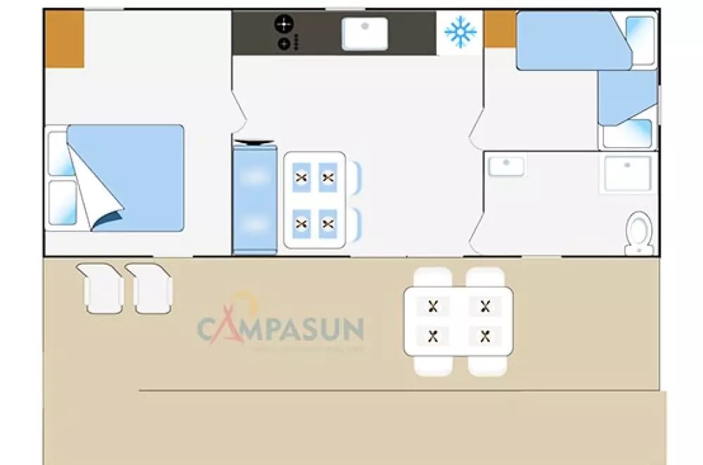 Campasun La Bonde Pond Camping /