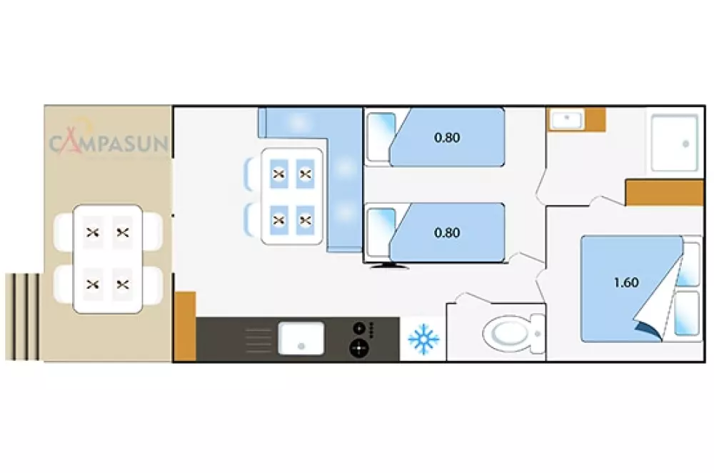 Campasun La Bonde Pond Camping /