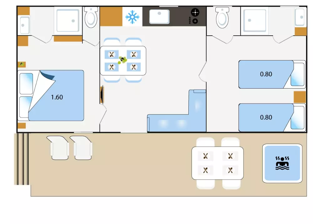 Campasun La Bonde Pond Camping /