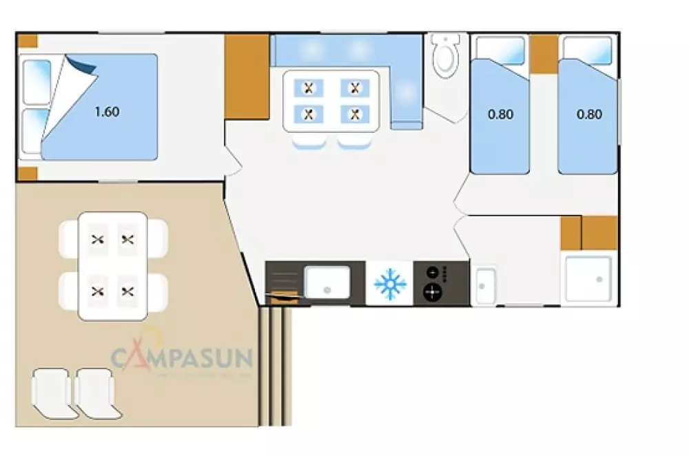 Campasun La Bonde Pond Camping /