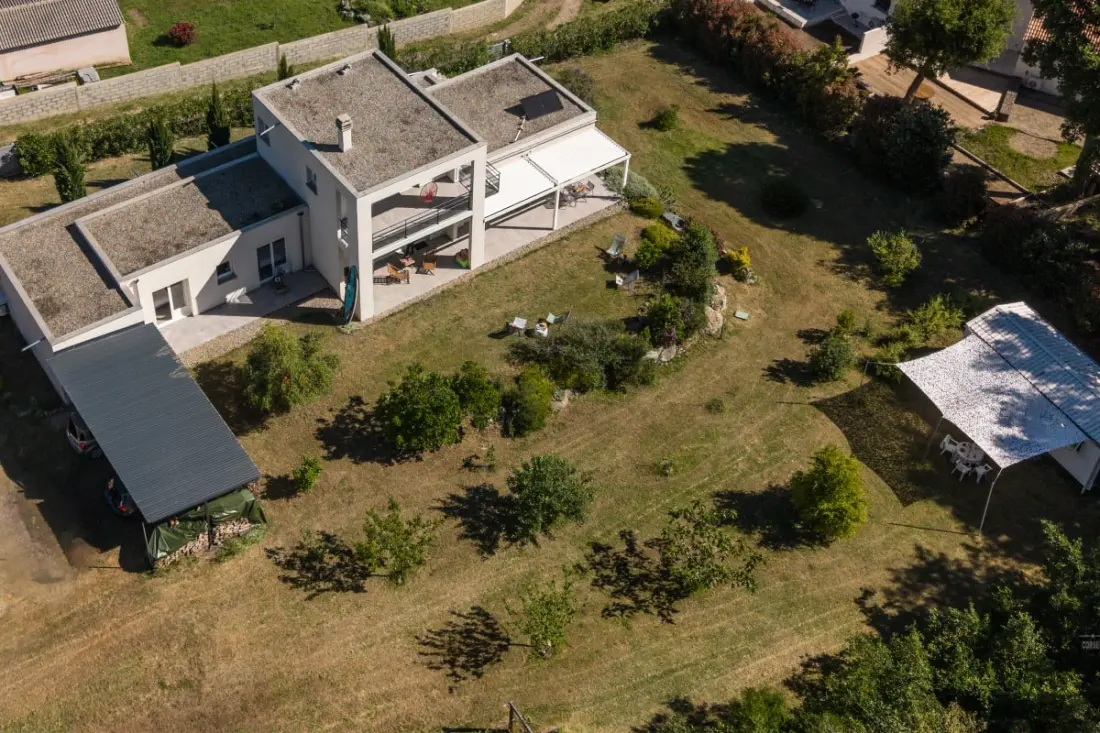 Villa Santa Mara Poggio, Kortárs Villa egy Verdure beállításban