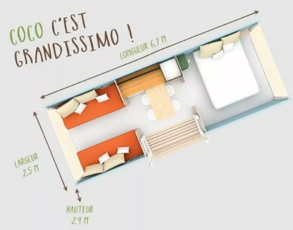 Campingplads Maillac Tætning