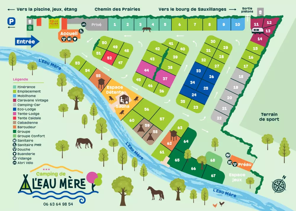 Camping del Agua Madre 3 Estrellas★★★