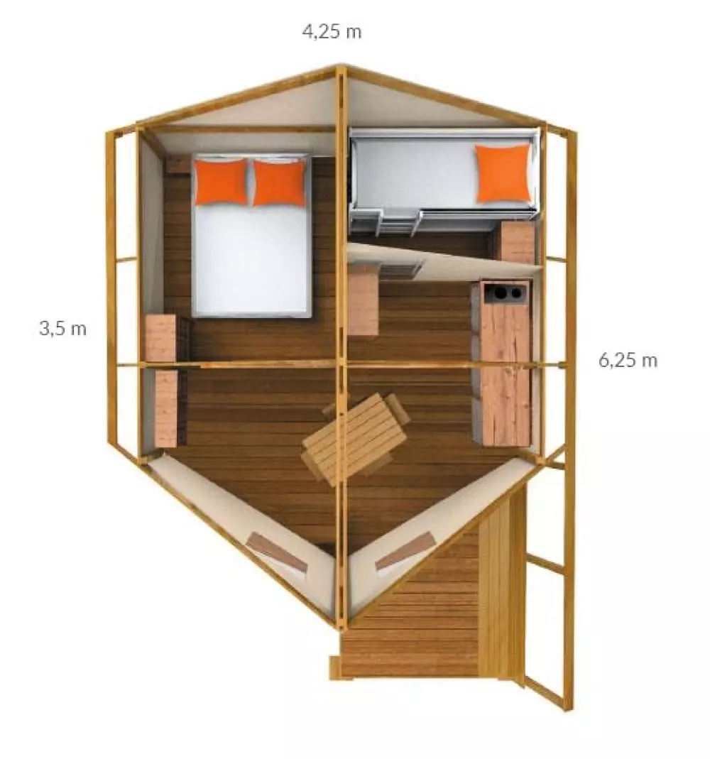 Campingplatz Les Portes d'Alsace 3 Sterne★★★
