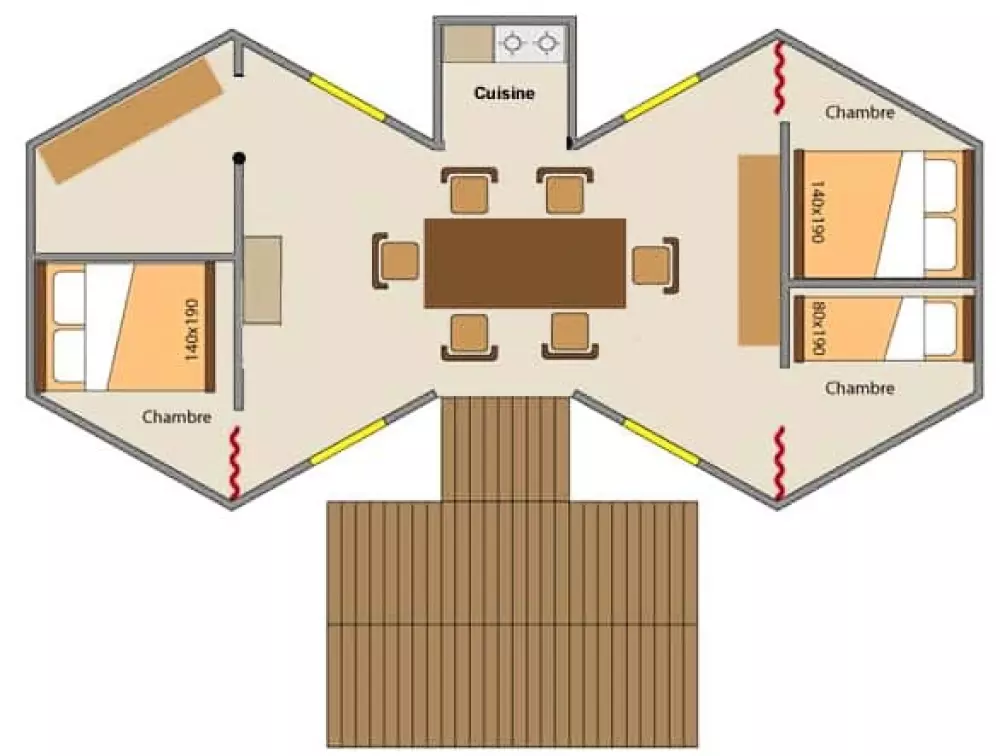 Campingplatz Le Moulin des Effres3 Sterne★★★
