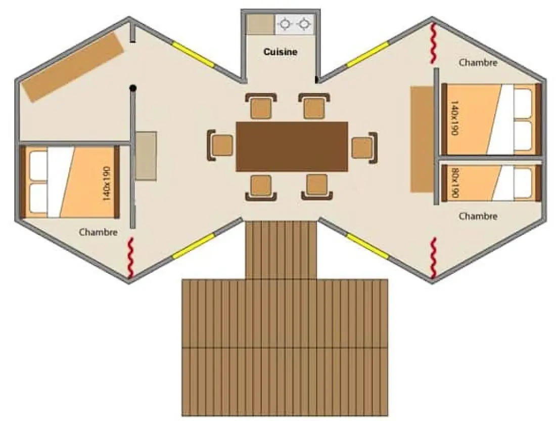 Camping Le Moulin des Effres4 étoiles★★★★