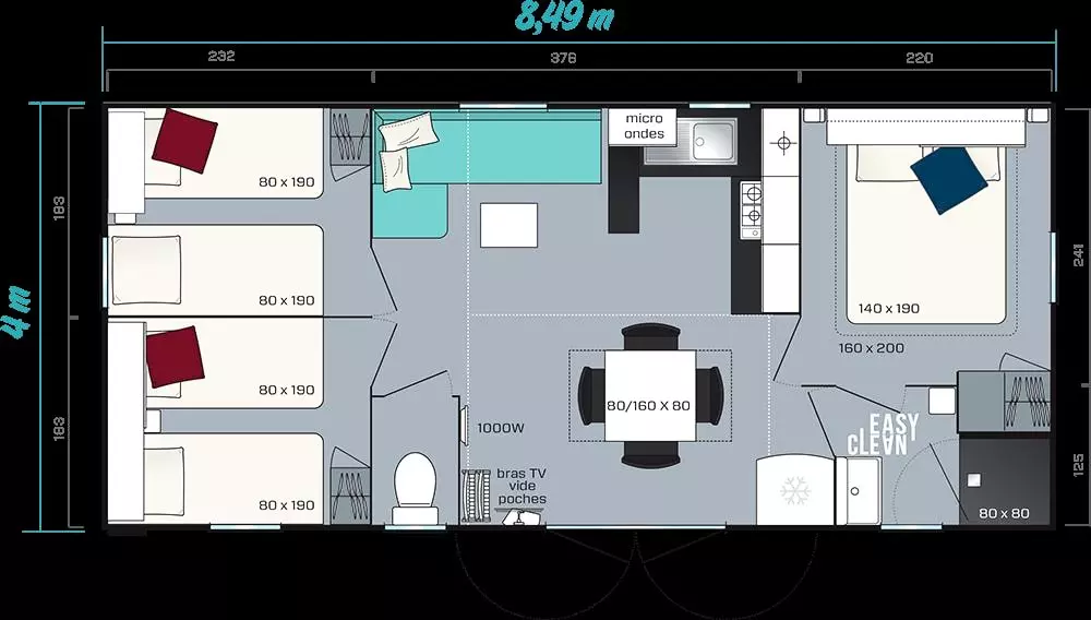 Camping Bleu Marine 4 Estrellas★★★★