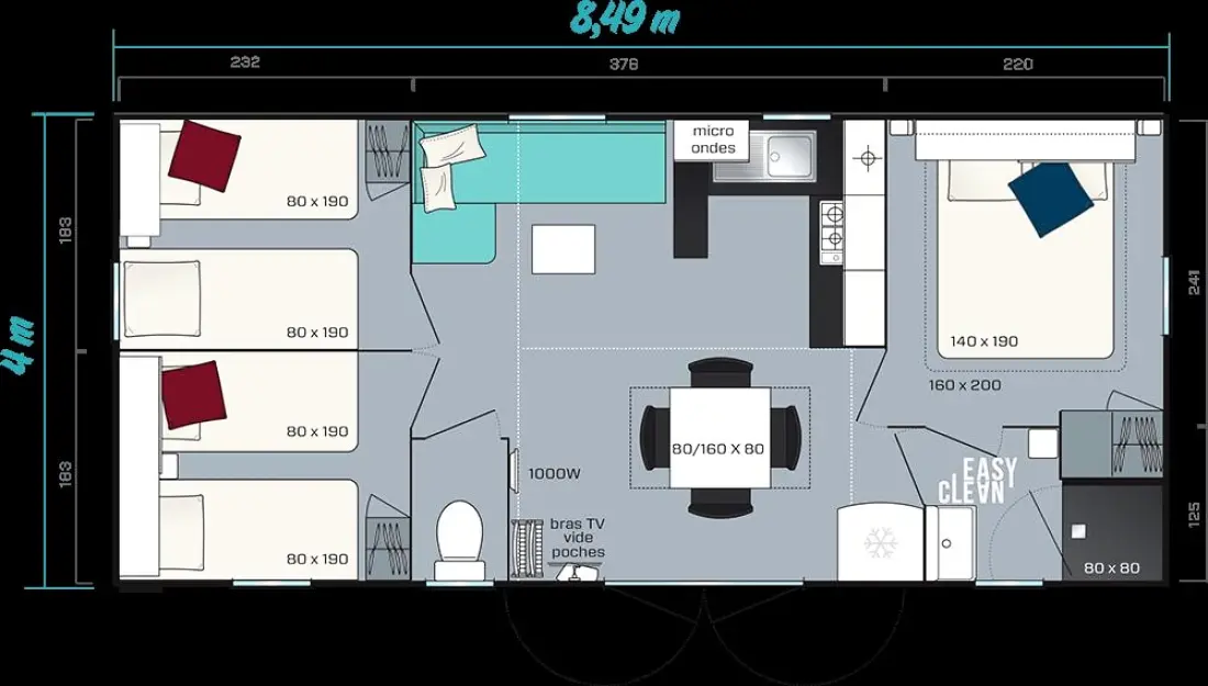 Camping Bleu Marine 4 étoiles★★★★
