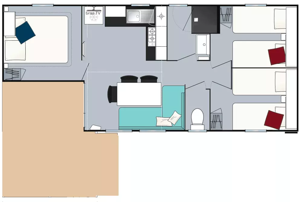 Camping Le Clos Virgile 4 étoiles★★★★