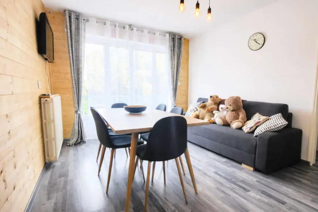 Apartament 6 miejsc noclegowych w Pied des Pistes