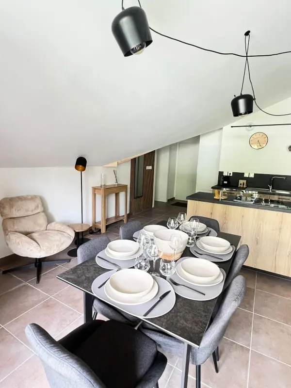Apartament z tarasem w Briançon