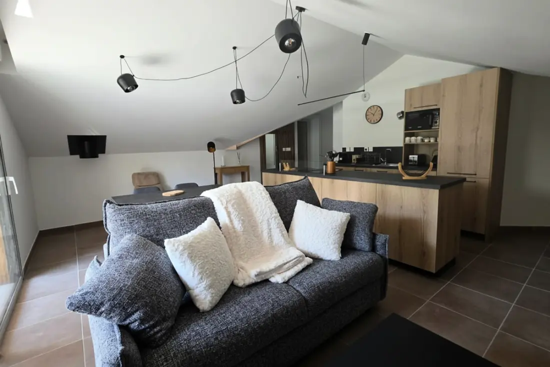 Apartament z tarasem w Briançon