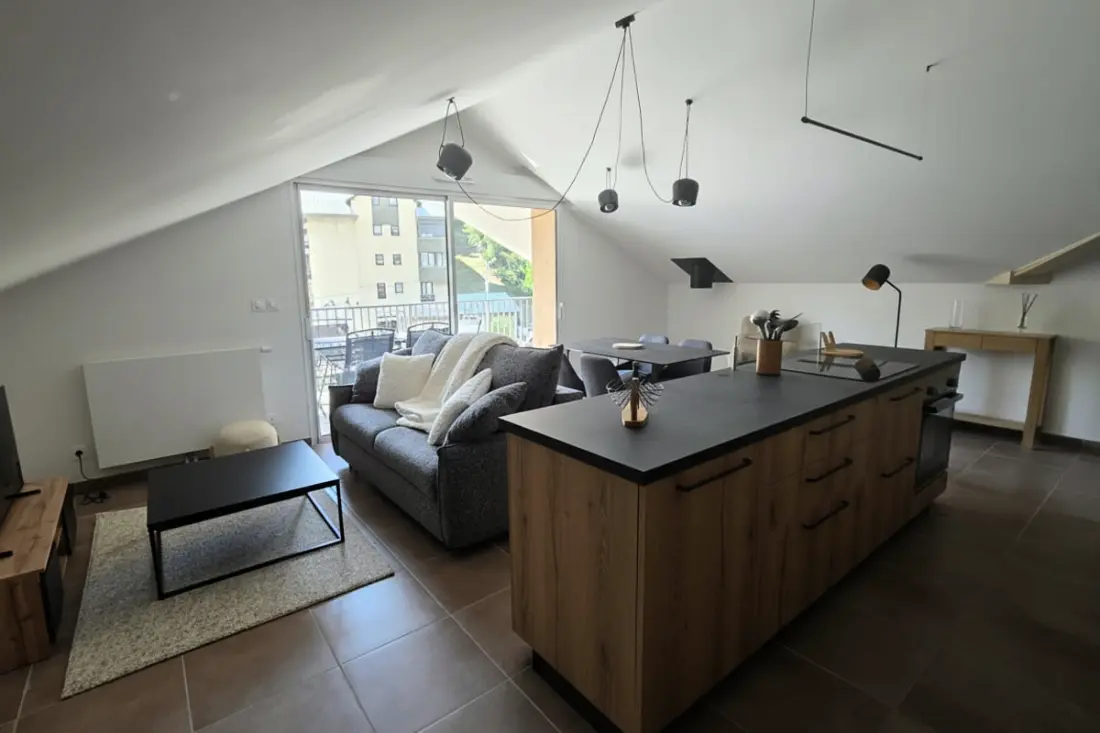 Apartament z tarasem w Briançon