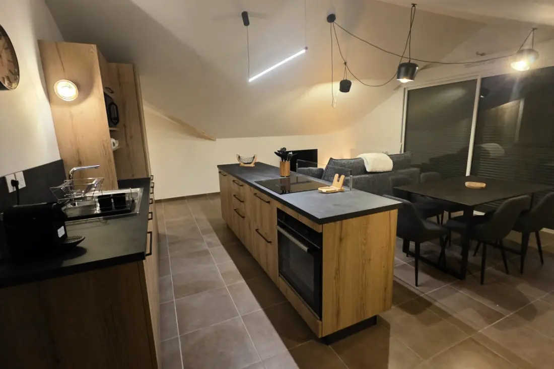 Apartament z tarasem w Briançon