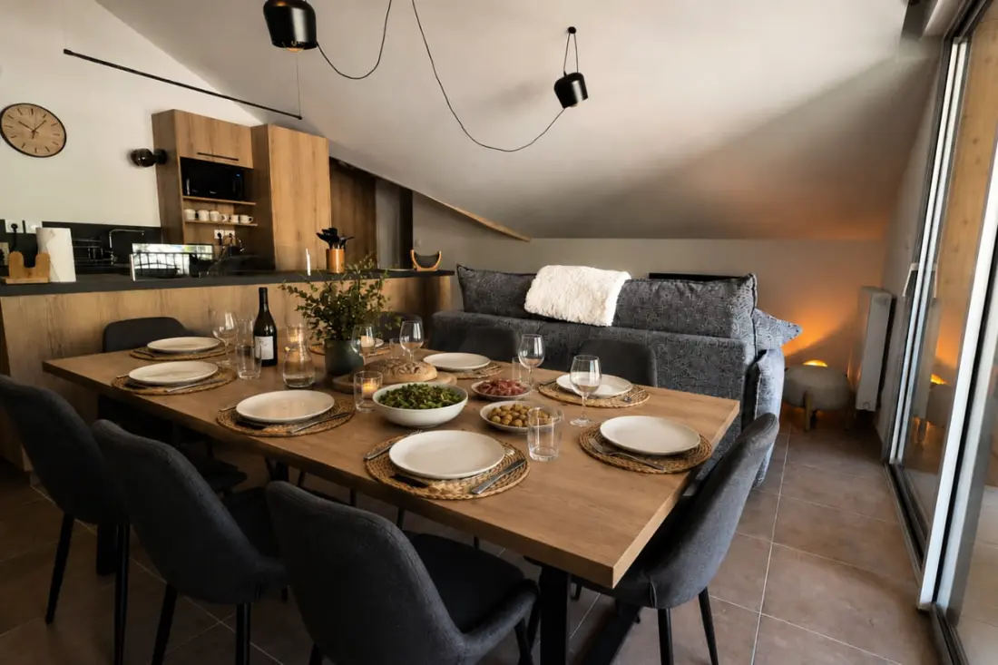 Apartament z tarasem w Briançon