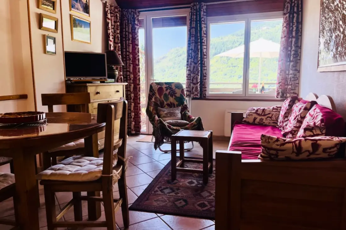 Apartament dla 4 osób na wysokości Briançon