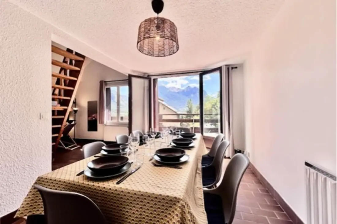 Przestronny apartament w Briançon dla 10 osób