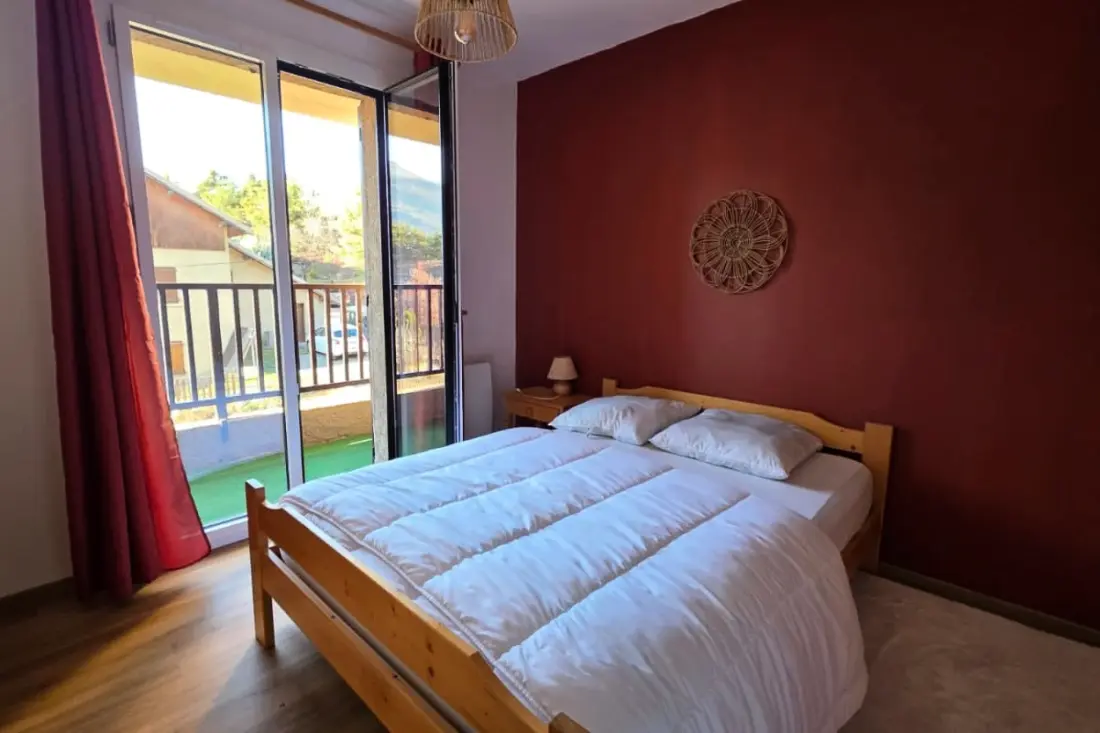 Charmante Wohnung mit Blick auf das Tal