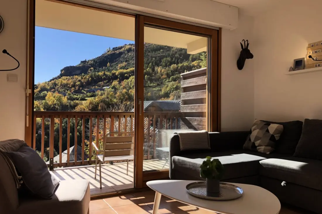 Balkon i Calme Face Aux Cimes