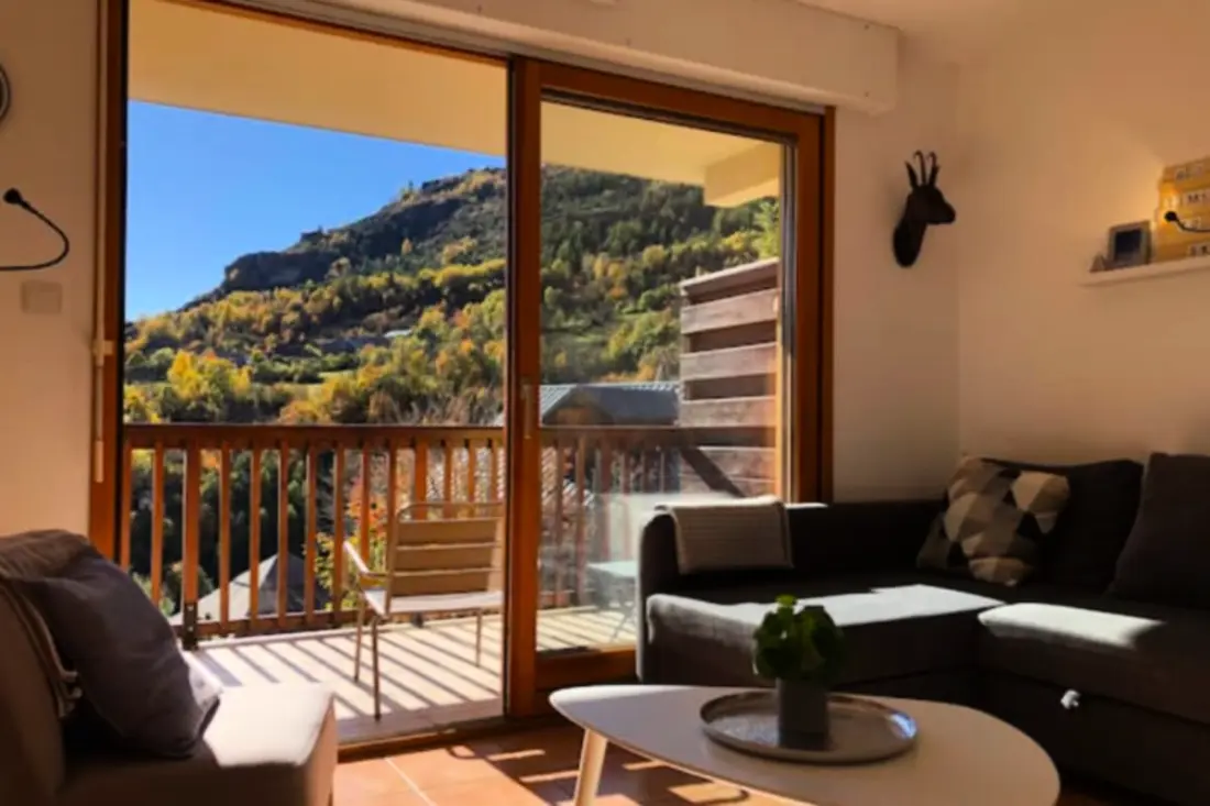 Balkon i Calme Face Aux Cimes
