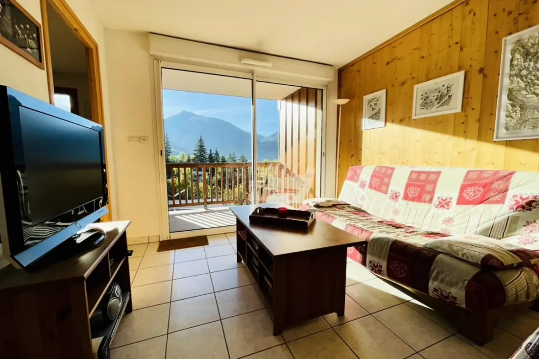 Bel Appt Cosy Z balkonem do Briançon