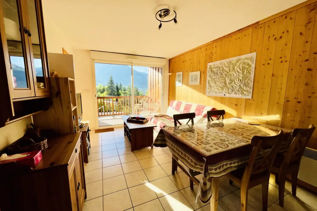 Bel Appt Cosy Z balkonem do Briançon