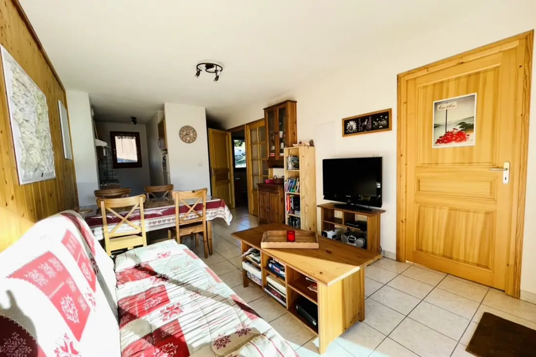 Bel Appt Cosy Z balkonem do Briançon