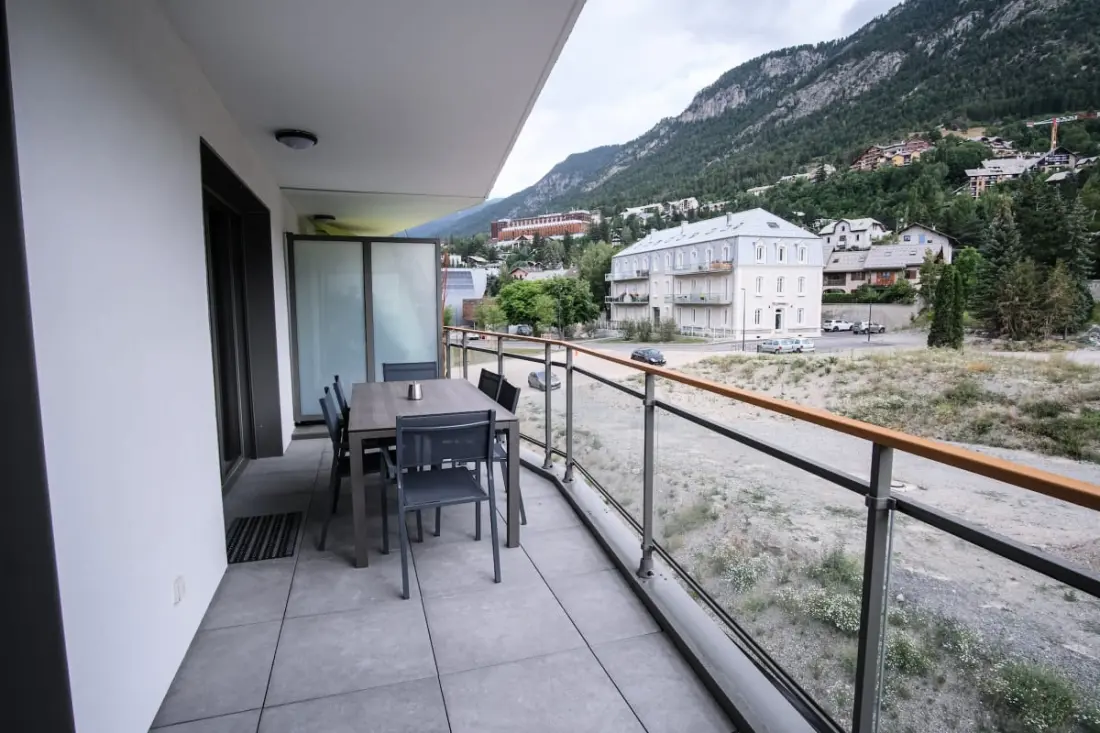 Fantastische Appt met twee terrassen in Briançon