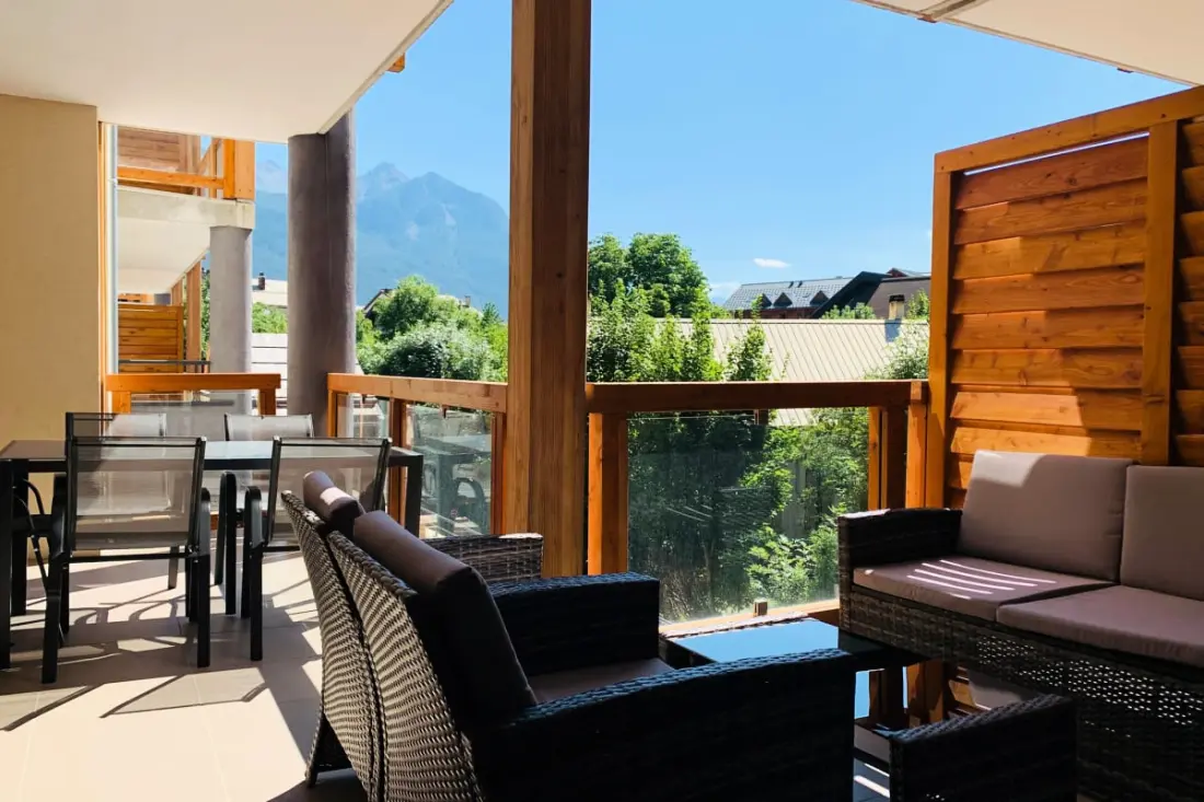 Apartament Brand New w Briançon, Telecabin