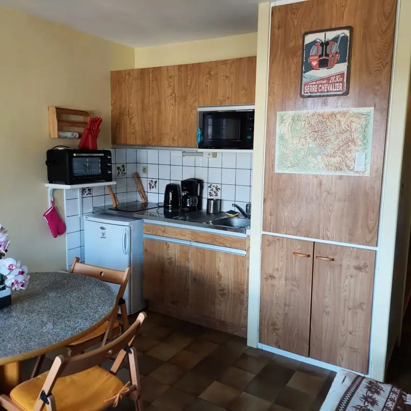 Studio z widokiem na Serre Chevalier