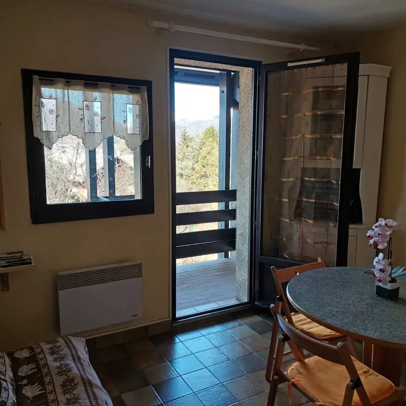 Studio z widokiem na Serre Chevalier