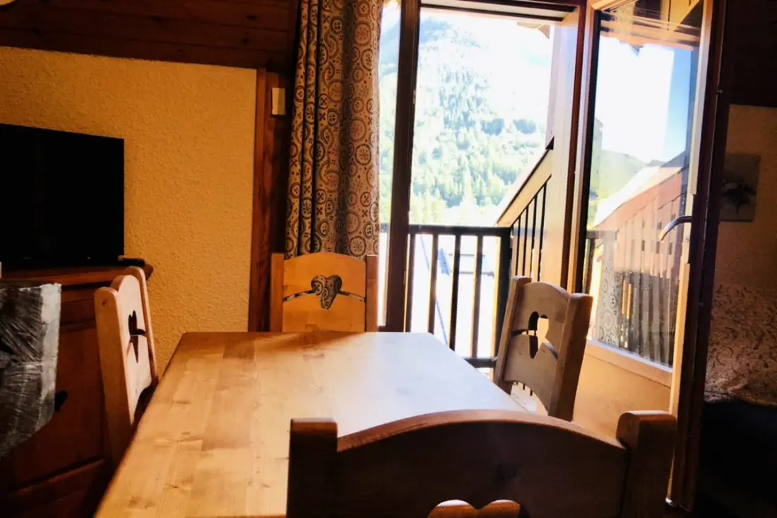 Duplex mit schöner Aussicht auf Le Glacier De Monêtier