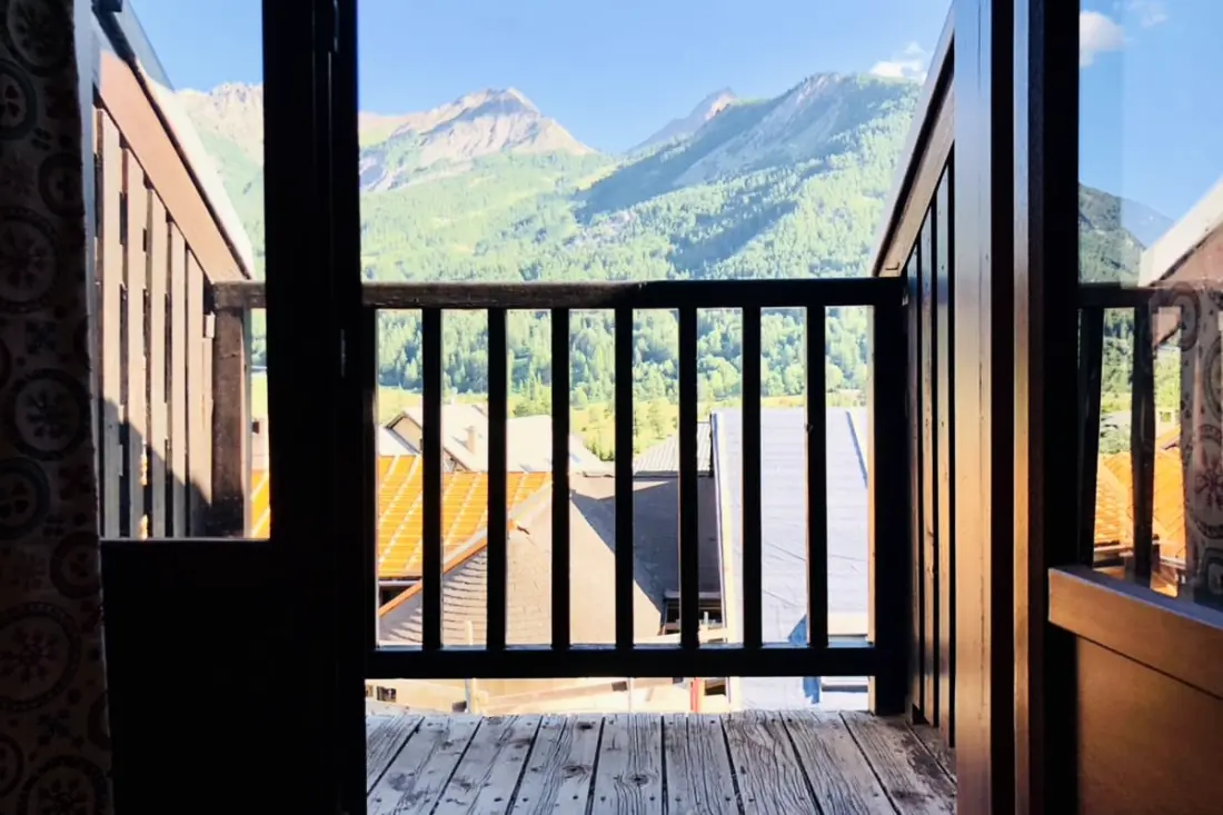 Duplex mit schöner Aussicht auf Le Glacier De Monêtier