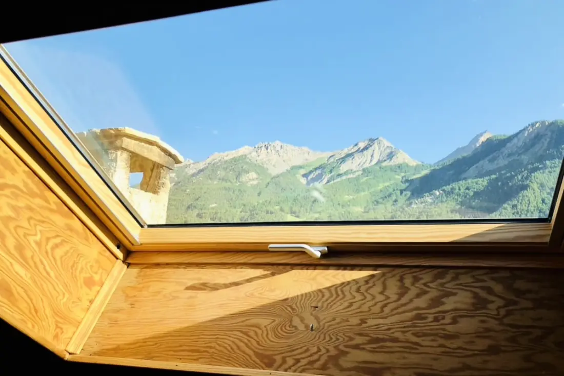Duplex mit schöner Aussicht auf Le Glacier De Monêtier