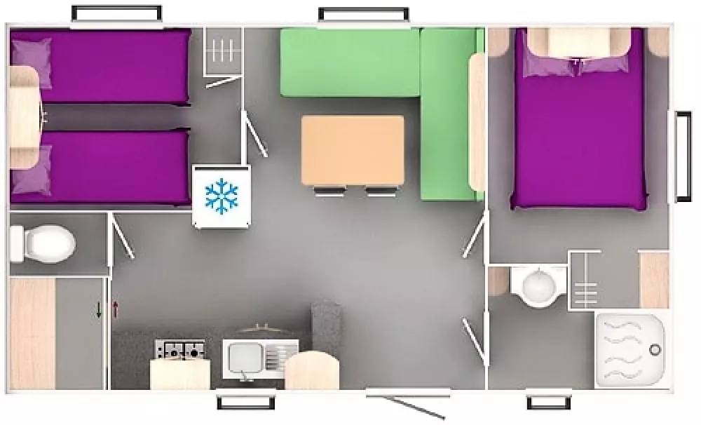 Campingplads La Grange Neuvebæk