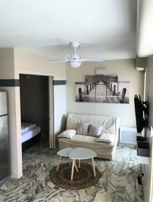 Charming Studio Balcony Sea View 180°