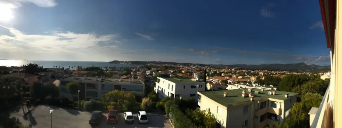 Charming Studio Balcony Sea View 180°