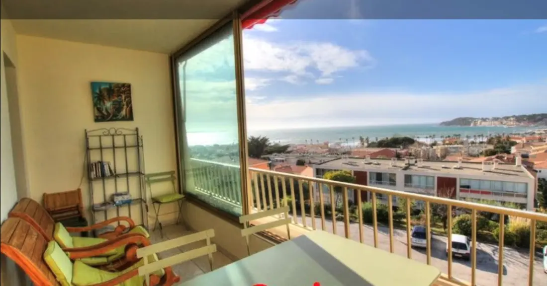 Charming Studio Balcony Sea View 180°