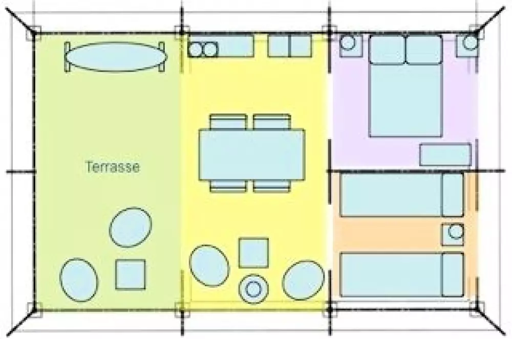Camping Flower Les Ondines 3 Sterne★★★